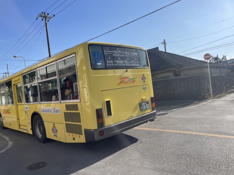 みやこ下地島空港から宮古市内へのシャトルバス